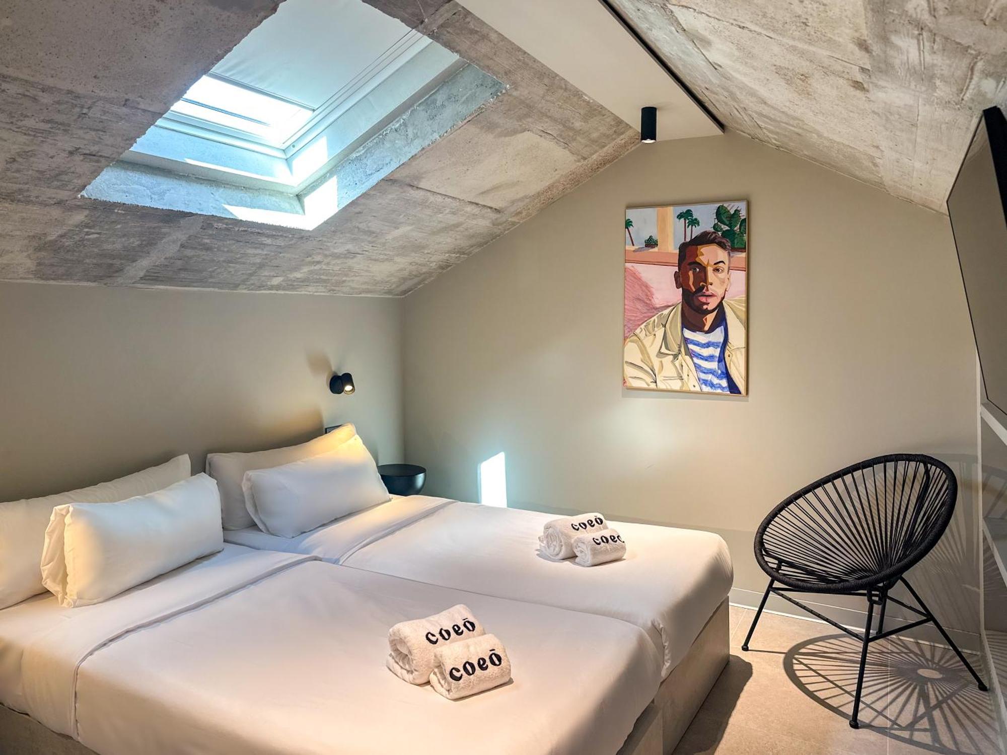 Coeo Hernan Ruiz Rooftop Pool Hostel Μάλαγα Δωμάτιο φωτογραφία